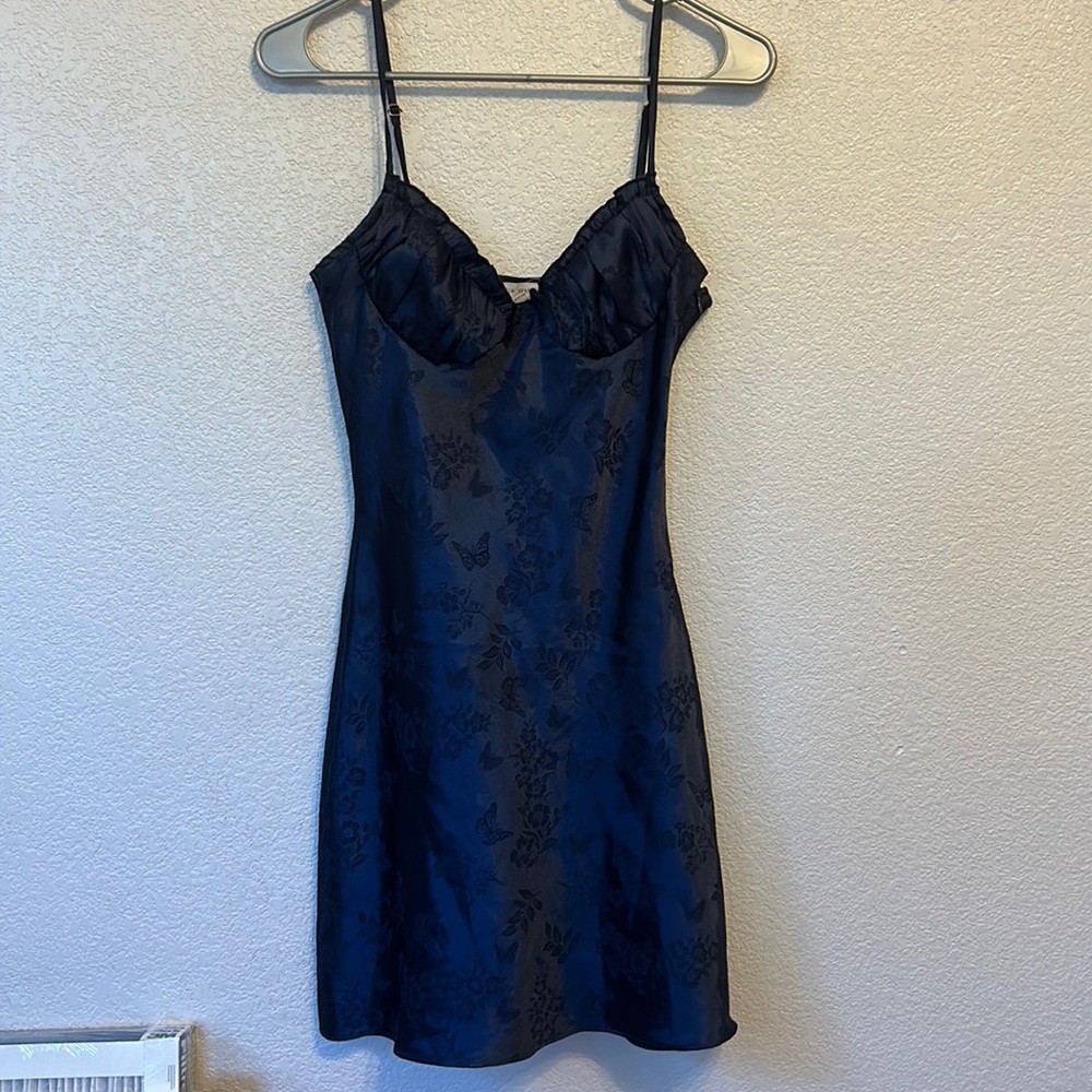 L.A Hearts Blue Slip Dress
